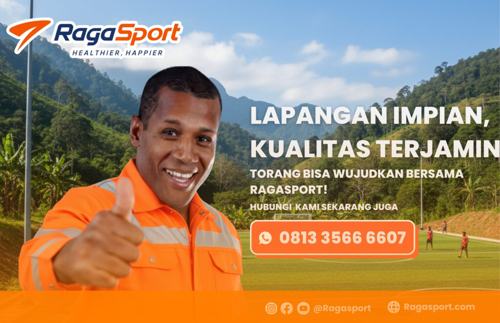Jangan ragu untuk menghubungi tim RagaSport untuk konsultasi gratis. Kami siap menjawab semua pertanyaan Anda dan memberikan penawaran terbaik untuk proyek pembuatan lapangan mini soccer berkualitas di Kabupaten Sarmi.