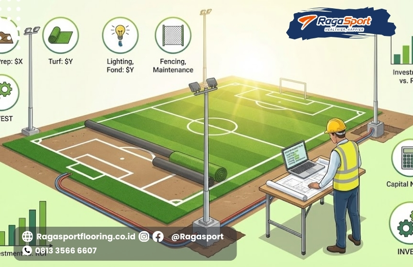 Harga Mini Soccer 2025, Budget Lapangan Futsal, Biaya Bangun Mini Soccer, Estimasi Proyek Lapangan, Investasi Mini Soccer, Konsultan Lapangan Bola, Perencanaan Anggaran Lapangan, Desain Mini Soccer, Kontraktor Lapangan Olahraga, Analisa Biaya Mini Soccer, lapangan mini soccer, estimasi biaya pembuatan lapangan mini soccer