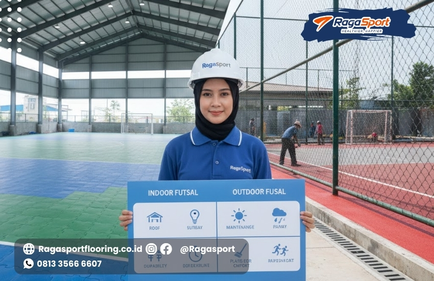 Biaya Futsal Indoor, Harga Futsal Outdoor, Perbandingan Biaya Lapangan, RAB Lapangan Futsal, Investasi Lapangan Futsal, Estimasi Biaya Futsal, Konsultan Lapangan Futsal, Modal Bisnis Futsal, Futsal Indoor Murah, Futsal Outdoor Hemat