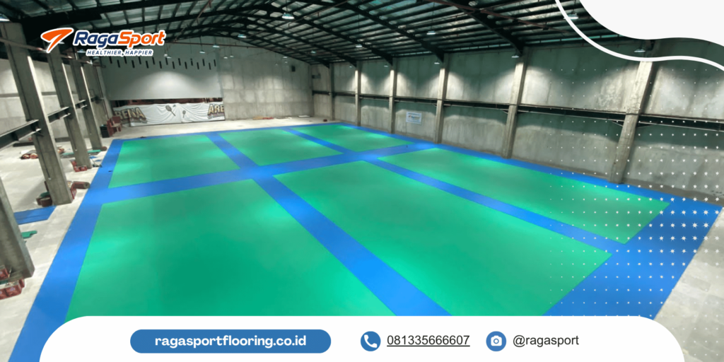 Mengapa Flooring Menjadi Faktor Penting dalam Proyek Lapangan Badminton?