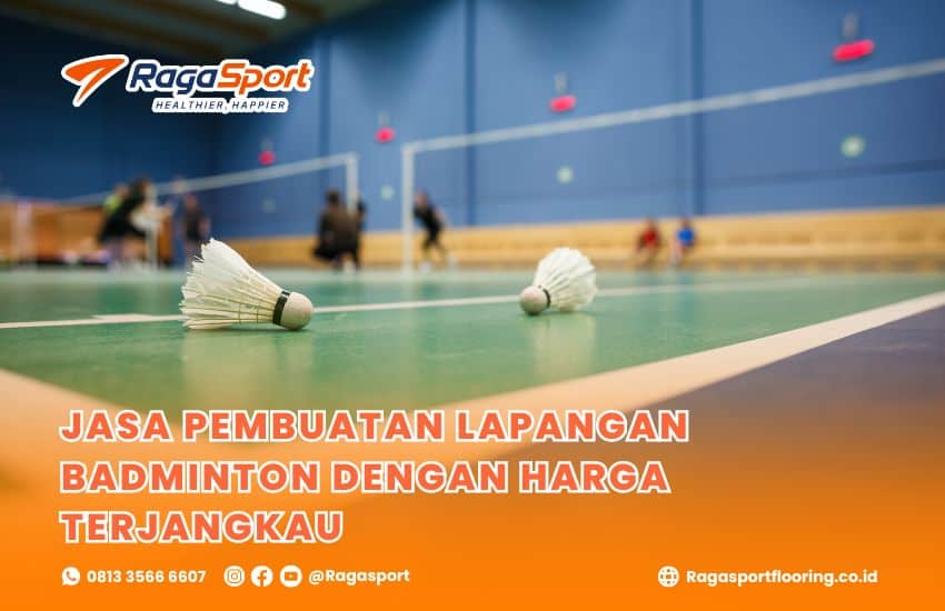 jasa pembuatan lapangan bulutangkis