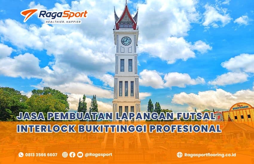 lapangan futsal interlock bukittinggi, kontraktor futsal interlock 