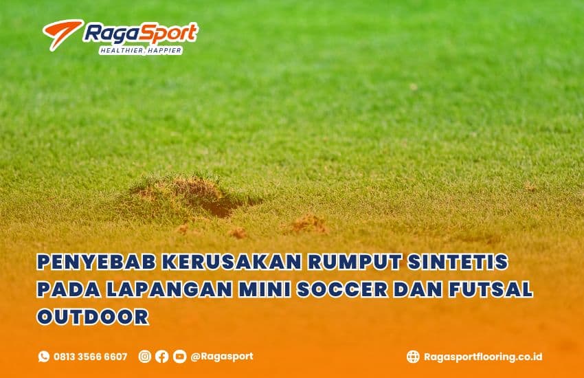 Rumput Sintetis pada Lapangan Mini Soccer