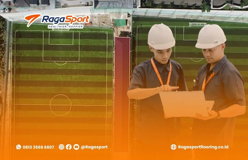 pembangunan lapangan mini soccer