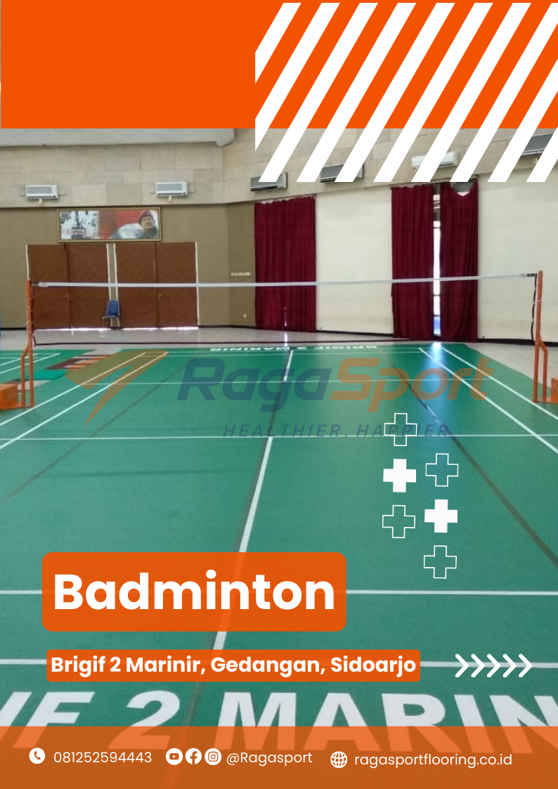 jasa pembuatan lapangan badminton