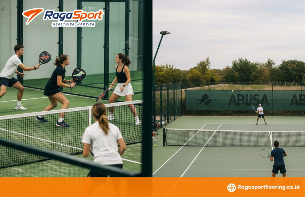padel and tennis
