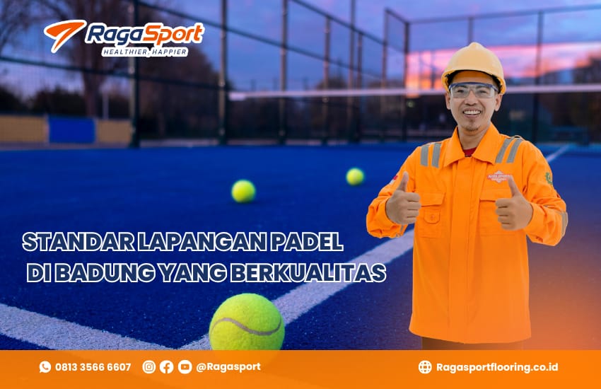 standart lapangan padel ragasport