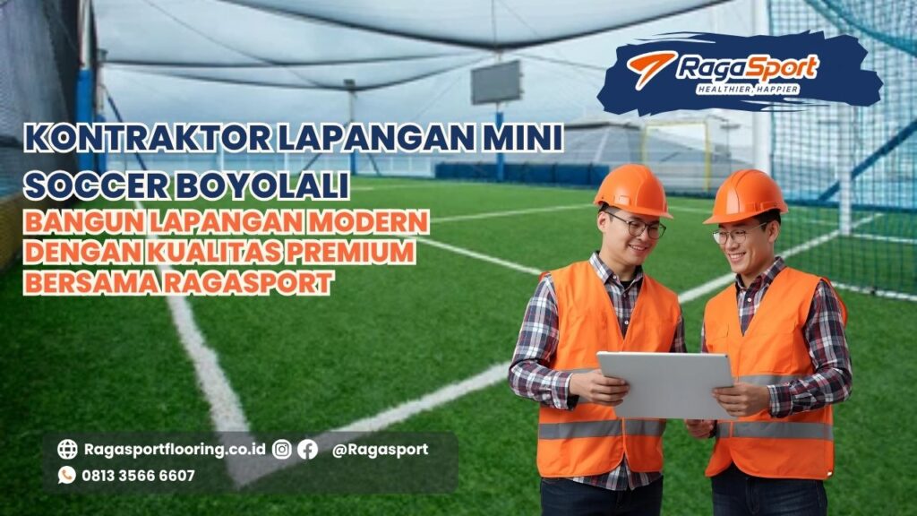 jasa pembuatan lapangan mini soccer boyolali